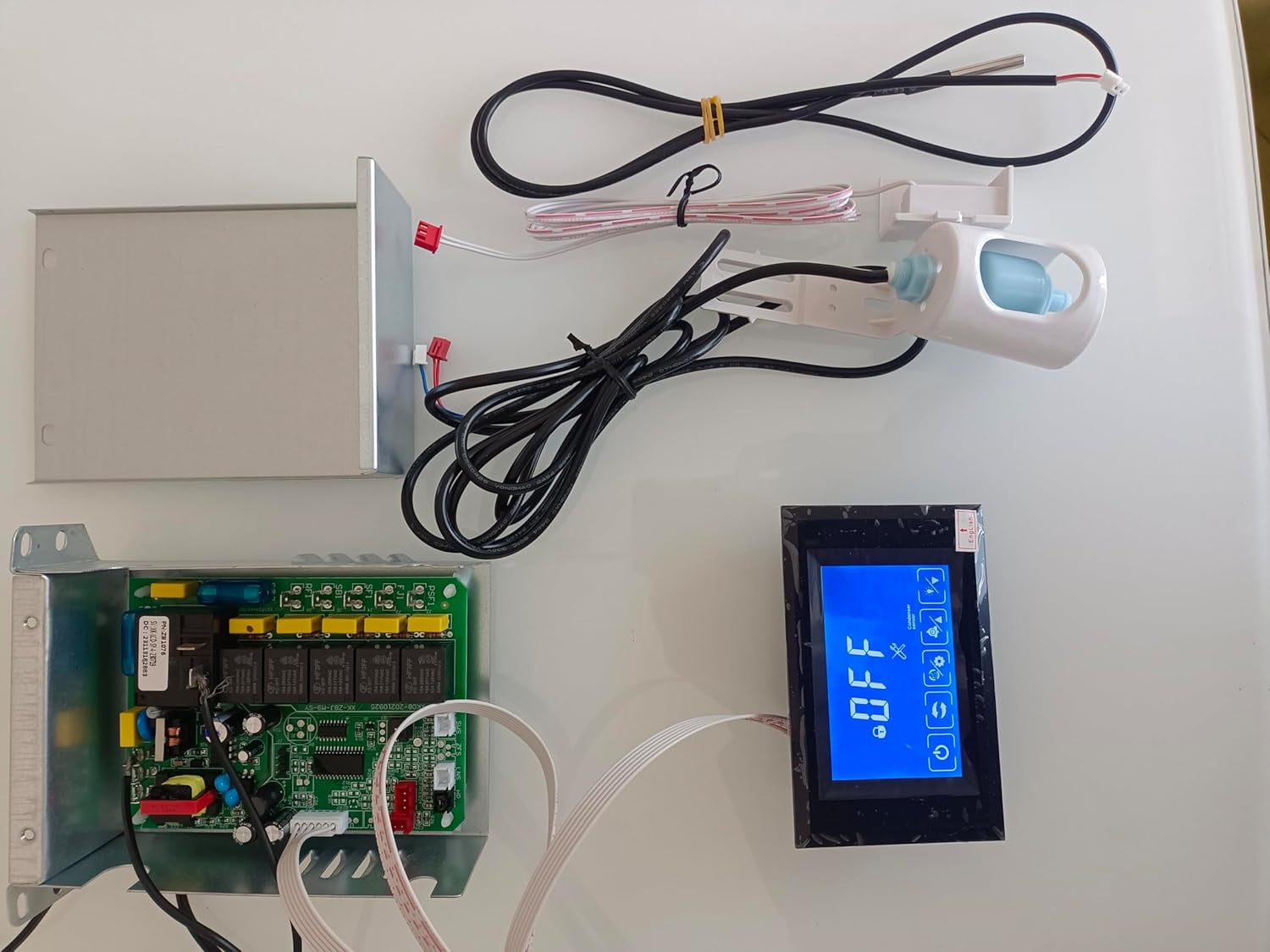 Business Cube ice Maker Controller kit Industrial ice Machine Control Card kit Commercial ice for Vevor,Cotlin, Cooski, Chinese Brand ice Machines,with 6 Parts in Total