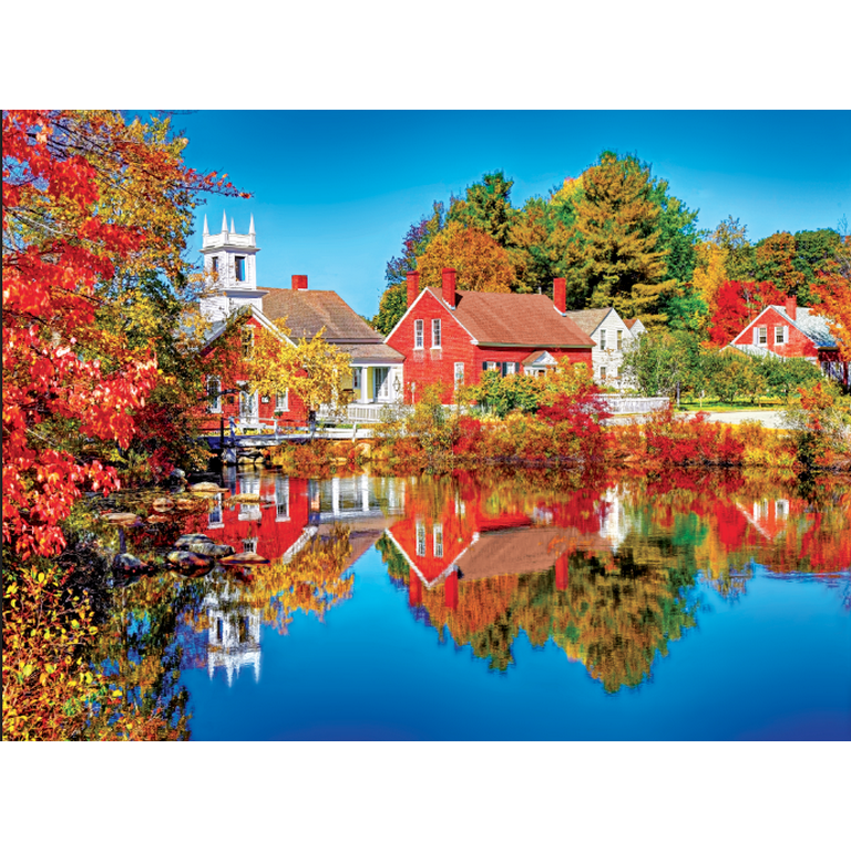 Cra-Z-Art Kodak 1000-Piece Autumn in Harrisville New