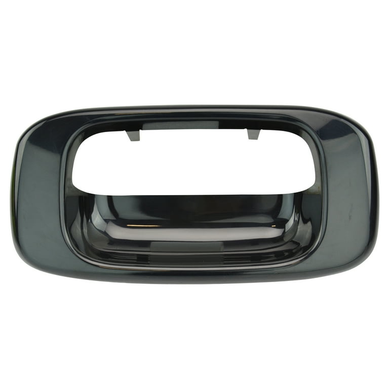 Black Tailgate Handle Bezel Trim For 1999-2007 Chevy Silverado / GMC Sierra – Direct Fit Plastic