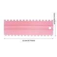 thumbnail image 6 of Cream Scraper Plastic Double Sided Tooth Cake Scraper Double-sided Cake Cream Smoothers DIY Baking Tools Cake Decorating Comb, 6 of 10