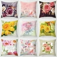 thumbnail image 3 of AUQ 2Pcs Pillow Covers Digital Printed Throw Covers with Smooth Zipper for Square Cushions Style 2, 3 of 4