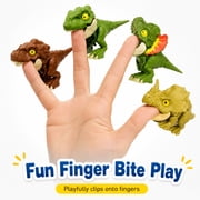 Funtogether Toys Dinosaur Eggs Toys for Kids Ages 3-6, Blind Box Style Pop Open Surprise Figures, 3 pack
