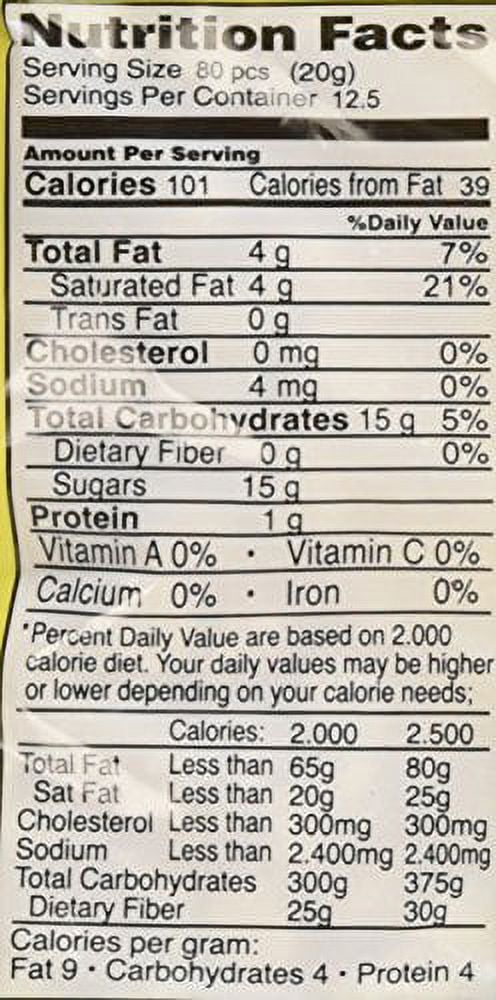 King David Kosher Vegan Lactose Free White Chocolate Chips 8.8oz (4 Packs)