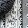 thumbnail image 4 of JONATHAN Y MODERN PERSIAN 2 x 10 Runner Rug, Acanthus French Border - Gray/Cream, MDP504D-210, 4 of 9