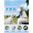 thumbnail image 3 of Dog Shock-Absorbing Collar for 2 Dogs (5-120 lbs) - 3300ft Waterproof Training Collar for Large, Medium, and Small , with Rechargeable Remote Control, Buzzer (1-8), Vibration (1-16),, 3 of 8