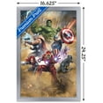 thumbnail image 3 of Marvel Cinematic Universe - Avengers - Fantastic Wall Poster, 14.725" x 22.375", Framed, 3 of 5