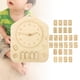 thumbnail image 3 of Rompecabezas de reloj de madera,juego de bloques de madera rompecabezas de reloj de madera,interacción de juguetes educativos montessori,bloques de números rompecabezas juguetes de madera, 3 of 5