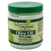 Africa's Best Ultimate Originals Extra-Virgin Olive Oil Body Whip Cream, 15 oz