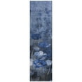 thumbnail image 2 of Addison Rugs Chantille Indoor/Outdoor Transitional Floral Blue Washable Runner Rug, 2'3" x 7'6", 2 of 6