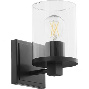 523-1-59-Quorum Lighting-Bolton - 1 Light Bath Vanity-8.25 Inches Tall and 4.75 Inches Wide-Matte Black Finish