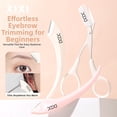 thumbnail image 3 of AiFlin Crescent Eyebrow Women's Eyebrow Razor Set White 2 Count, 3 of 10