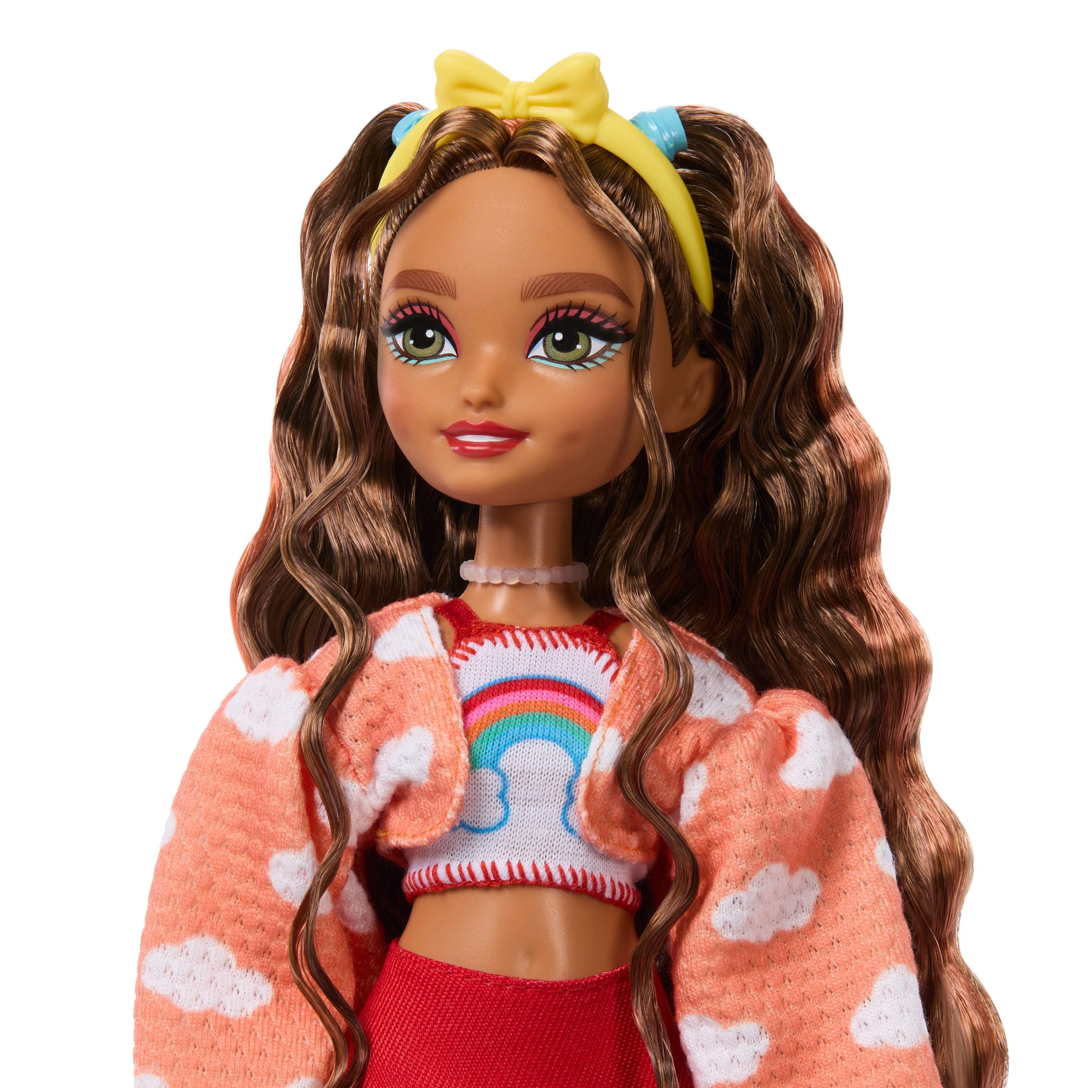 Dream Besties Barbie Teresa Roller Skating Fashion Doll with 9 Video Game Themed Accessories