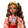 thumbnail image 4 of Dream Besties Barbie Teresa Roller Skating Fashion Doll with 9 Video Game Themed Accessories, 4 of 7