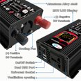 6000W Peak Power Inverter Car Inverter DC 12V To AC 220V Over Load