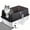 Black, variant on Jumbo Cat Litter Box Stainless Steel - Extra Large Open Top for Big Cats, High Sides Reduce Scatter, Non Stick & Leak Proof, Easy Clean w/Scoop & Mat