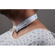 Dale Medical 240 Tracheostomy Tube Holder 1" Wide Neckband, Fits Up to 19.5" Neck, Blue (10 Count)