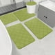 thumbnail image 5 of Juego de 5 alfombrillas de baño de espuma antideslizantes, suaves, absorbentes, lavables a máquina y de secado rápido para un baño familiar seguro y cómodo. Aestivo | Verde | AESTIVO, 5 of 7