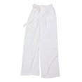 thumbnail image 3 of Pantalones De Pierna Ancha,Pantalones Largos Con Lazo En La Cintura Lateral Para Mujer, Pantalones Sueltos Con Lazo En La Cintura, Ultra Responsivo, 3 of 8