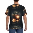 thumbnail image 3 of Vsdgher Creative Poker Print Men's Dry Fit Mesh Athletic Shirts Moisture Wicking Tennis T-Shirt Tops, 3 of 9