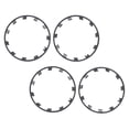 thumbnail image 1 of 4Pcs Wheel Rim Protector Kits, 21Inch ABS PC Plastic Anti Scratch Rim Guard Decoration Ring, Replacement for Ü berturbine Wheel, 1 of 7