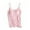 Rose Gold, variant on Dealovy Pajama Tank Tops for Women Spaghetti Straps Padded Camis Sleeveless Solid Loose Comfy Yoga Shirts