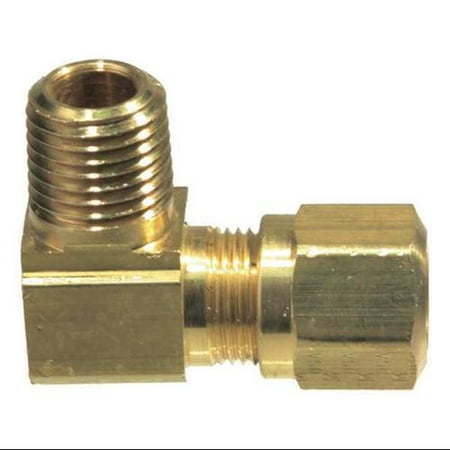TRAMEC SLOAN 969-6-8NS Male Elbow,Compression,Brass,1/2In Pipe