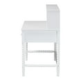 thumbnail image 6 of Baxton Studio Archwood Modern Desk, 47-inch Wide, White, 6 of 11