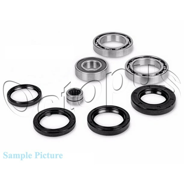 Fit Kawasaki Kvf360 Prairie 360 4x4 Atv Bearing Seal Kit Rear Differential 03 09 Walmart Com