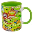 thumbnail image 2 of Taza Clásica de Cerámica Ambient 21 Diseño Marcianitos Toy Story 500 ml Verde, 2 of 4