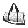 thumbnail image 1 of Fotbe Poodle Dog Bolsa Deportiva de Lona Plegable con Estampado, Bolsa de Gimnasio con Bolsillo Seco/Húmedo, Bolsa de Viaje Ultraligera de Gran Capacidad, 1 of 6