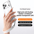 thumbnail image 2 of Case Compatible with iPhone 17 with Anti-Smudge, Wrist Strap, Secure Grip, Protective Cover, Trendy Accessory, Sleek Design, Premium Finish, suitable for gadget lovers, tech enthusiasts, 2 of 5