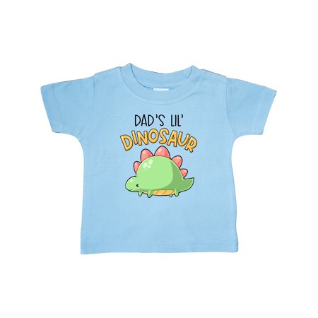 

Inktastic Dad s Lil Dinosaur with Cute Stegosaurus Gift Baby Boy or Baby Girl T-Shirt