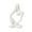 Blanc, variante sur LCXmlly Boîte à Épices Statue Figurine Abstraite Créative Sculpture en Résine Exquise (Fourniture Maison Accrocheuse)