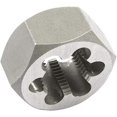 thumbnail image 1 of AVEKI Hex Rethreading Die, M12 x 0.75 Pitch, Carbon Steel Thread Die, Hex Rethreading Die Machine Thread Die, Hexagon Taper Pipe Die, 1 Pcs 0601M, 1 of 1