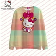 thumbnail image 4 of 2023 Automne Hello Kitty Chandail à Capuchon Imprimé Chandail en Molleton Décontracté Chandail en Molleton pour Femmes Chandail en Molleton Ample Décontracté Mode de Rue HOEMLIN, 4 of 6