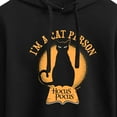thumbnail image 3 of Hocus Pocus - I'm a Cat Person - Juniors Cropped Pullover Hoodie, 3 of 5
