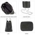 thumbnail image 2 of FrostHike Sac Seau de Luxe avec Strass. Sac de Soirée Bling pour Femmes, 2 of 5
