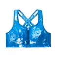 thumbnail image 4 of Glamorise Zip Up Front-Closure Sports Wirefree Bra 9266 (Women's & Women's Plus), 4 of 9