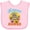 AD-Pink, variant on Inktastic Kauai Hawaii Vacation Tiki Boys or Girls Baby Bib