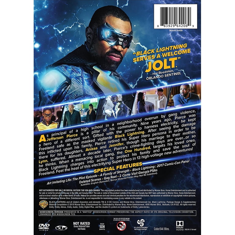 Walmart Exclusive: Black Lightning - Complete First Season TV Box