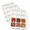 Cream-Square Pan with Dividers-3, variant on Silicone Brownie Pans With Dividers 2 Pack Metal Frame
