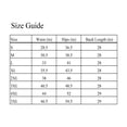 thumbnail image 3 of Be-Girl Women's Denim Skirt size S to 5XL, Elastic Waistband,Contrast Stitching-SG-79225, 3 of 6