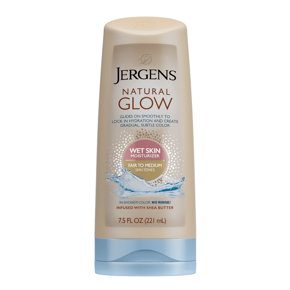 jergens natural glow wet skin fair to medium
