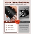 thumbnail image 6 of TrendMallOasis Adjustable Manual Coffee Bean Grinder, Ceramic Burr Mill for Espresso & French Press, 6 of 10