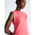 thumbnail image 3 of Scoop Women's and Women's Plus Scubaknit Sleeveless Maxi Dress, Sizes XS-4X, 3 of 4