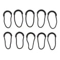 thumbnail image 1 of AMLESO 10 Pcs Clip de Tirette à Fermeture Éclair Robuste pour Vestes Valise - Noir, 1 of 8