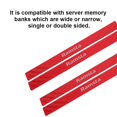 thumbnail image 2 of Ccdes Disipador de Calor de Aluminio de 2 Piezas, disipador de Calor de Banco de Memoria de Banda Estrecha de Escritorio, para DDR/DDR2/DDR3/DDR4 Cable No se aplica, 2 of 5