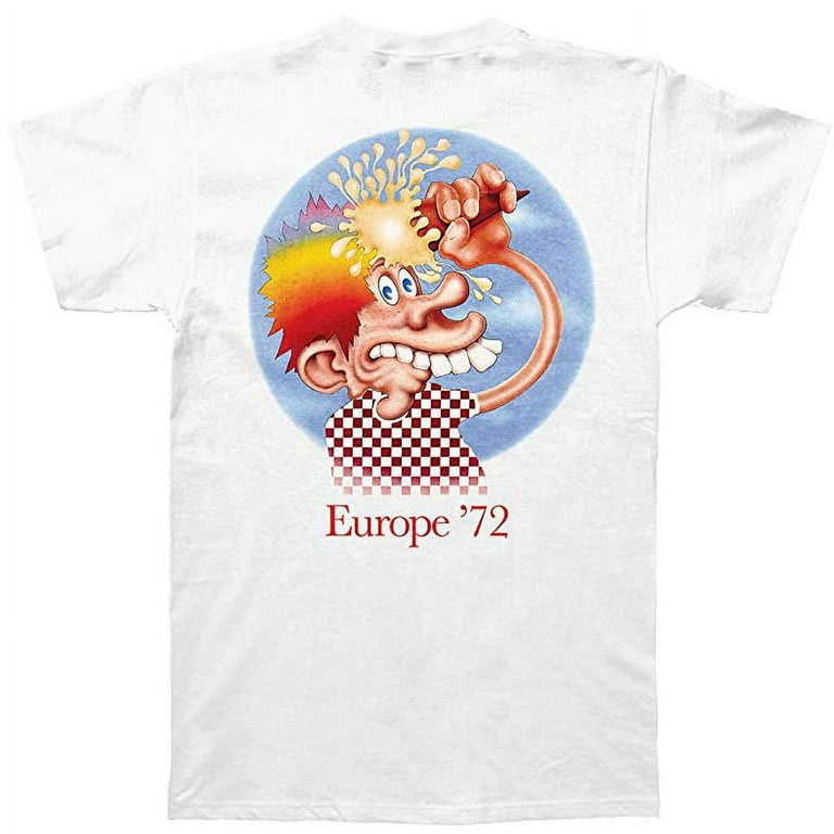 Grateful Dead EU '72 Tour Tシャツ/ M Grateful Dead Europe 72 T-Shirt - Walmart.com