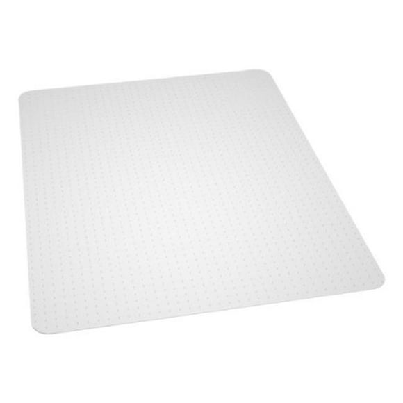 E.S. Robbins 128381 Beveled Edge Chair Mat for Low to Medium Pile Carpet - 46 in. W x 60 in. L
