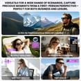 thumbnail image 5 of Mingdaln AI Smart Glasses with 13MP Camera,4K Video,Real-Time Translation,Open-Ear Audio,Bluetooth Call for Men Women, 5 of 13